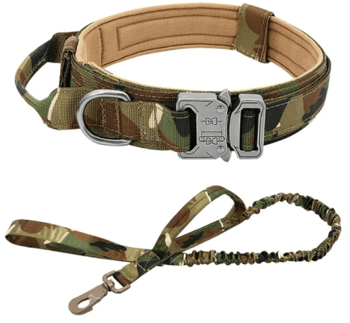 Tactical Collar and Leash Set - Buddies Pet Shop
