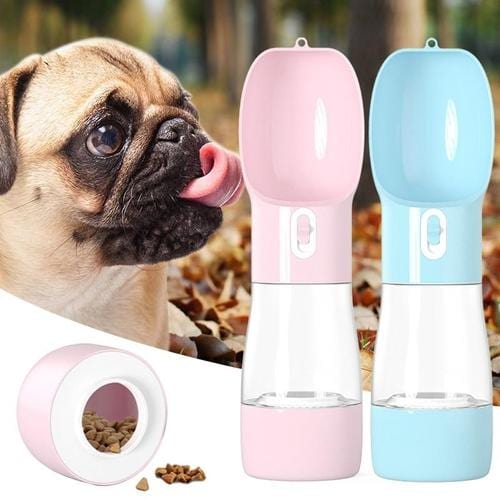 Portable Multifunction Pet Water Bottle - Buddies Pet Shop
