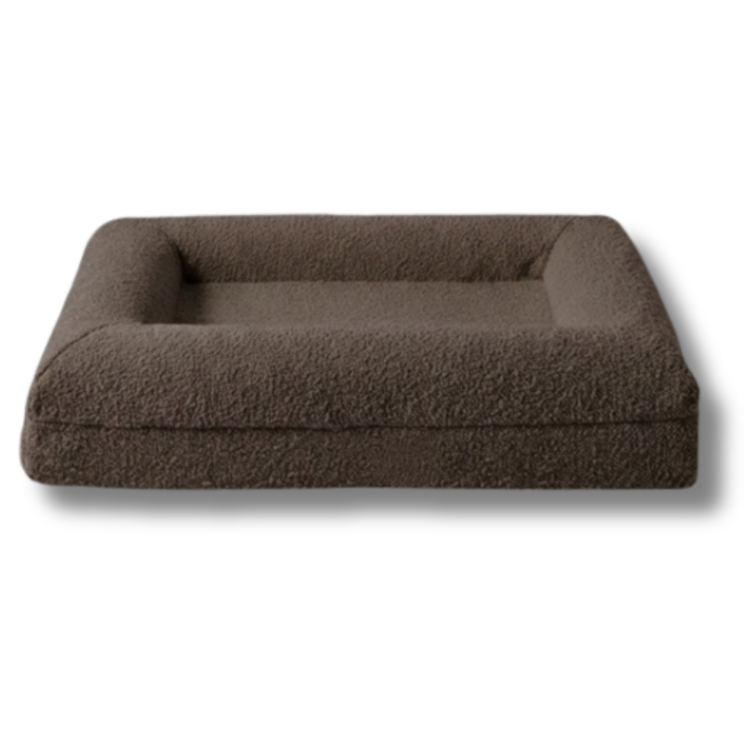 Luxury Bouclé Memory Foam Dog Bed