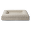 Khaki dog bed