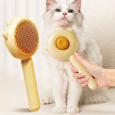 Self Cleaning Massage Comb