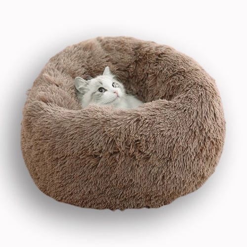 Plush Calming Cat Bed - Buddies Pet Shop