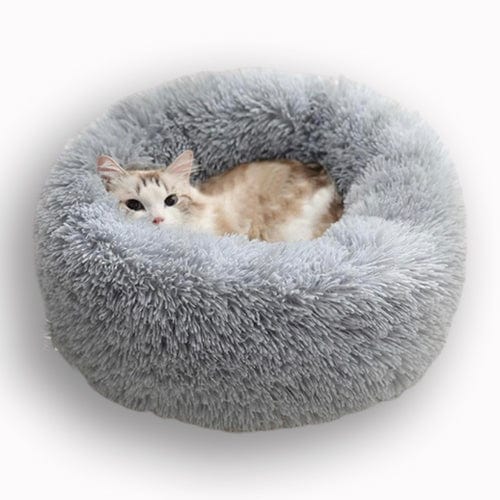 Plush Calming Cat Bed - Buddies Pet Shop